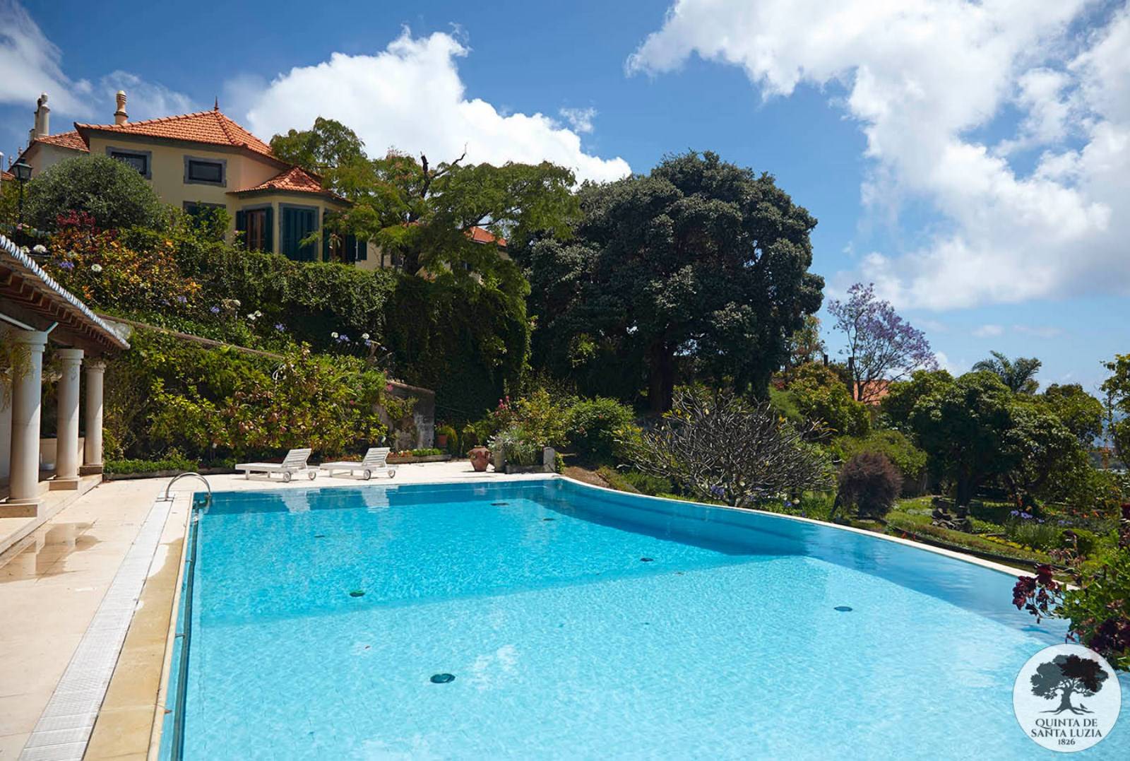 Piscine de la Quinta Santa Luzia à Funchal, Madère