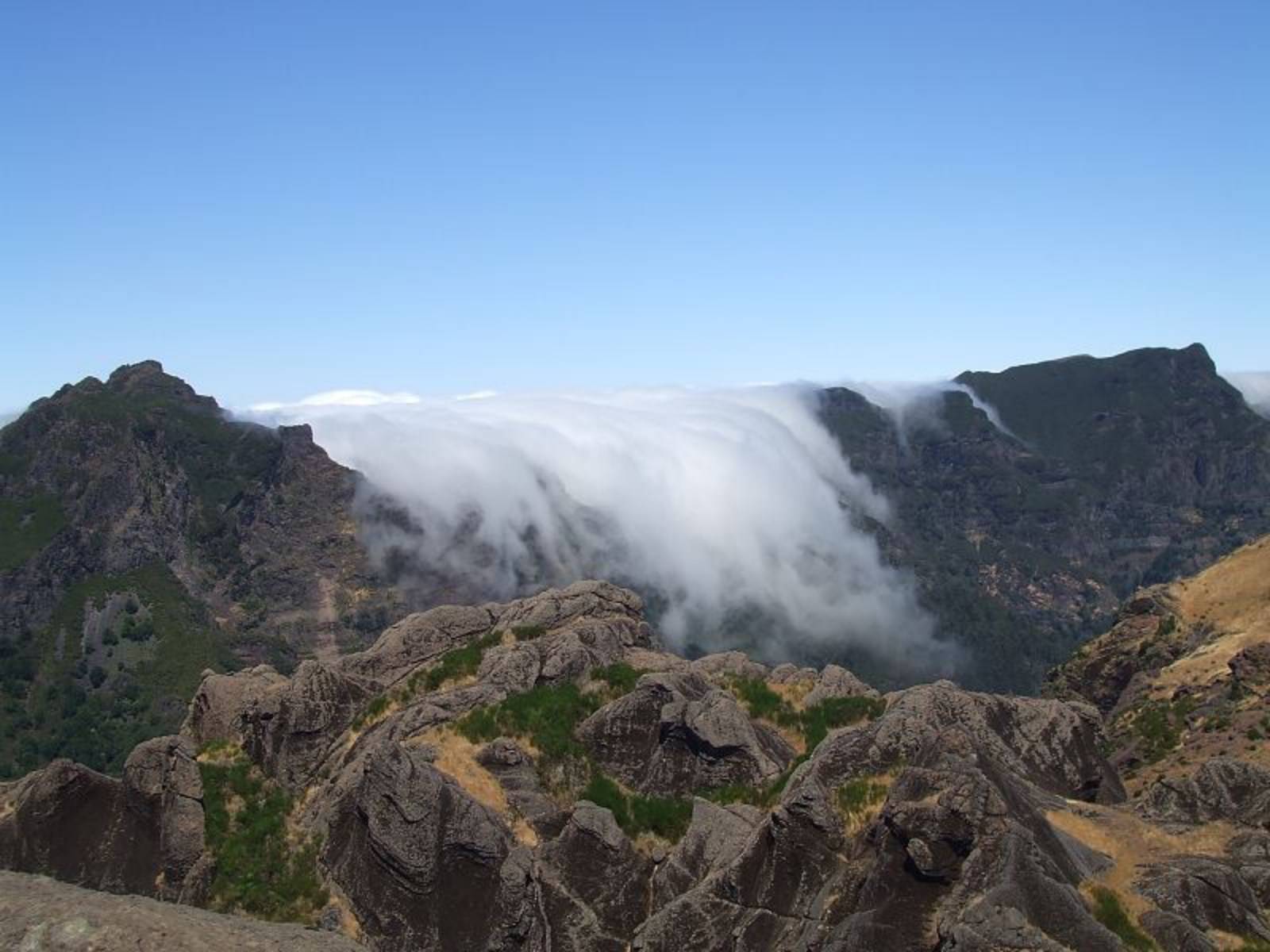 Barrières montagneuses Madère