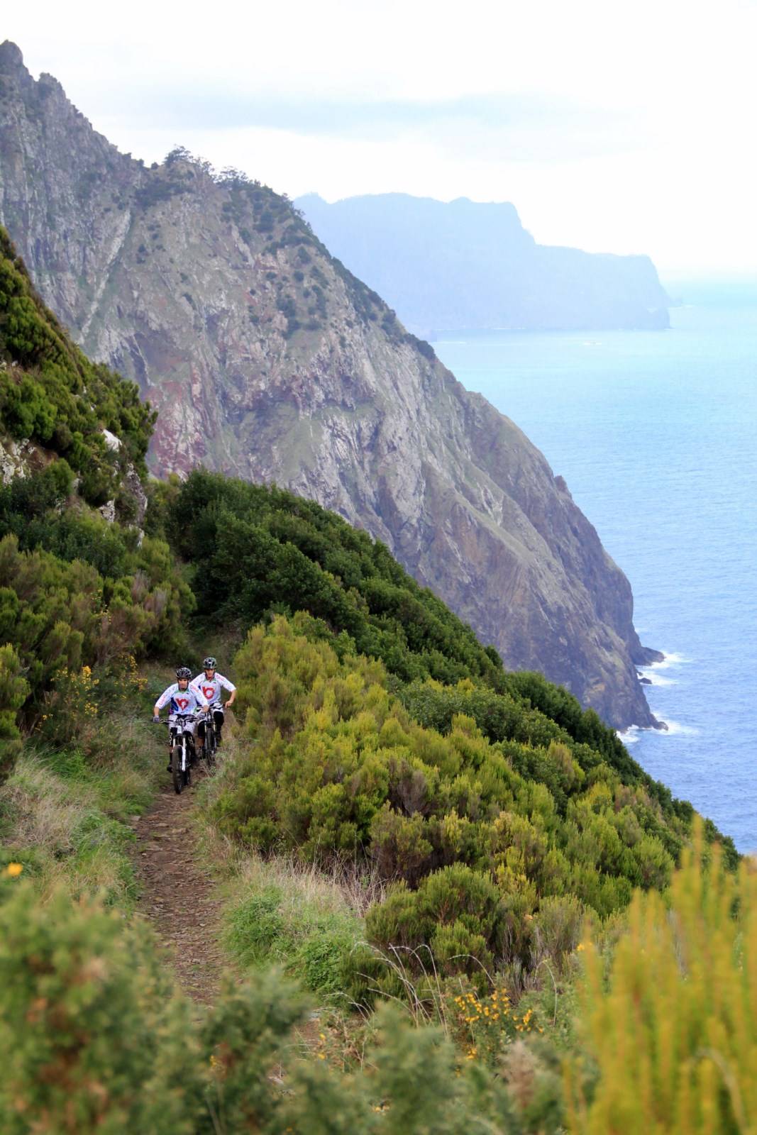 Randonnée VTT à Boca do Risco Madère