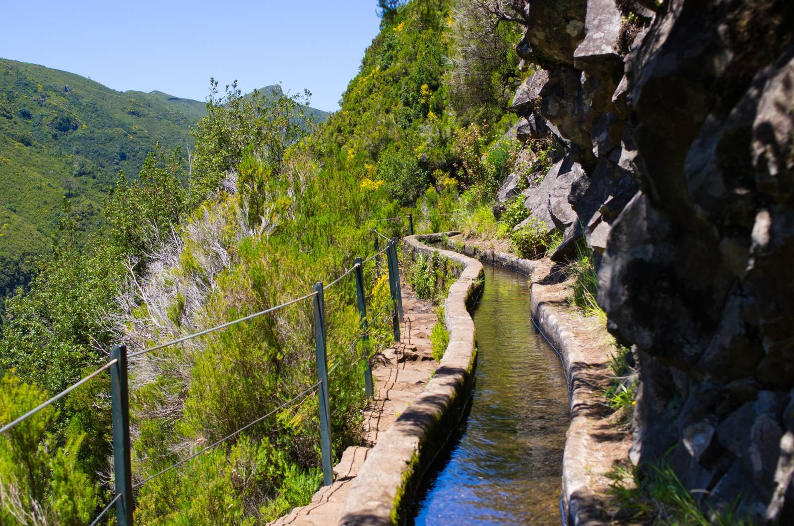 randonnée de levada à Madère, Portugal