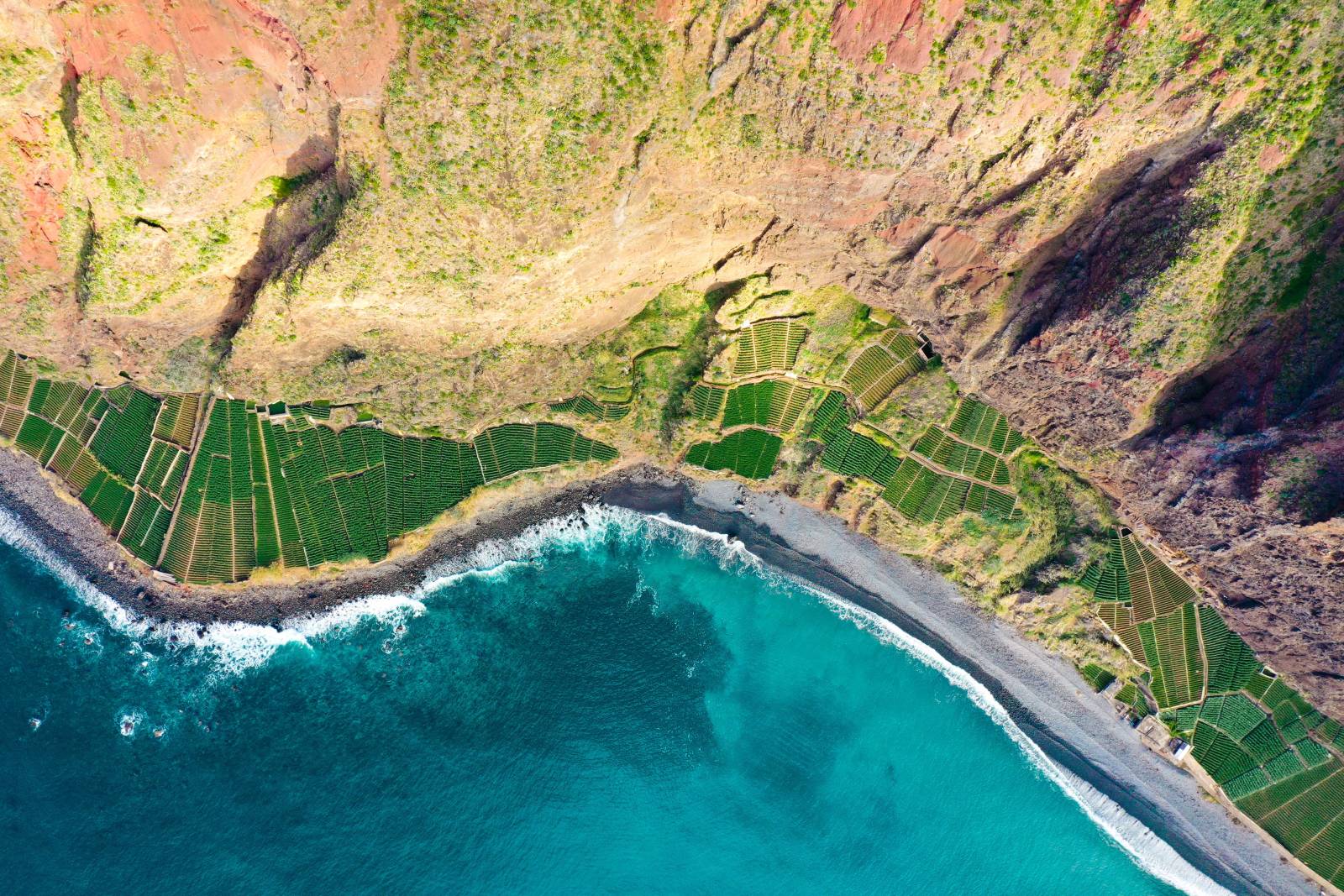 Côte sud Cabo Girão Faja Madère Portugal