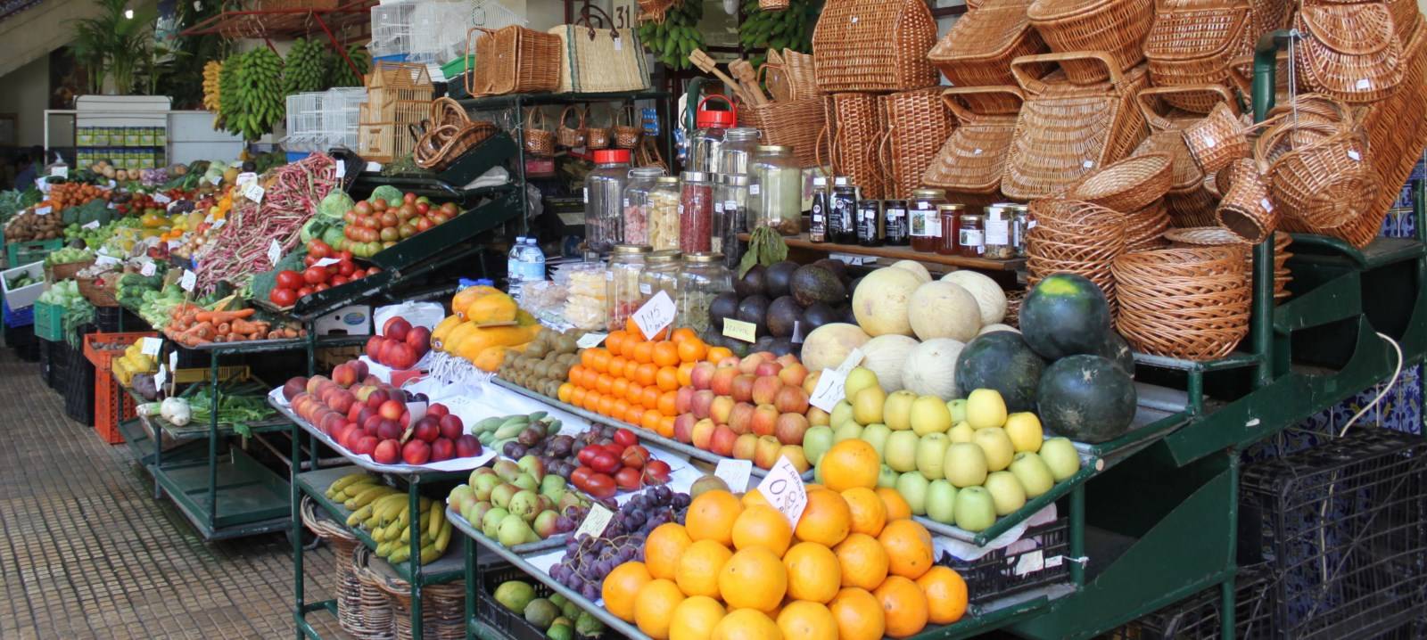 Mercado dos Lavradores Funchal Madère