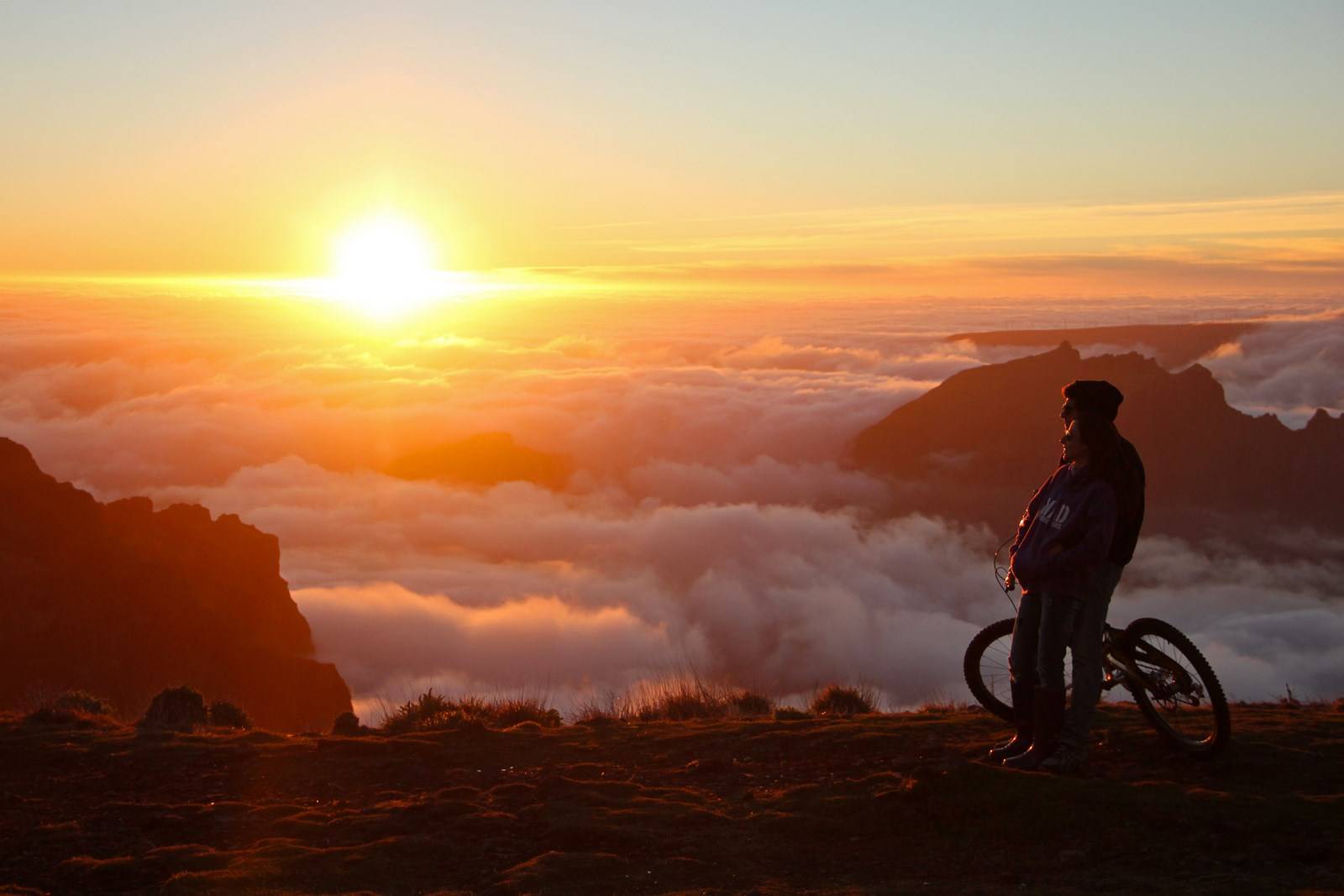 Pico do Arrieiro à VTT Madère