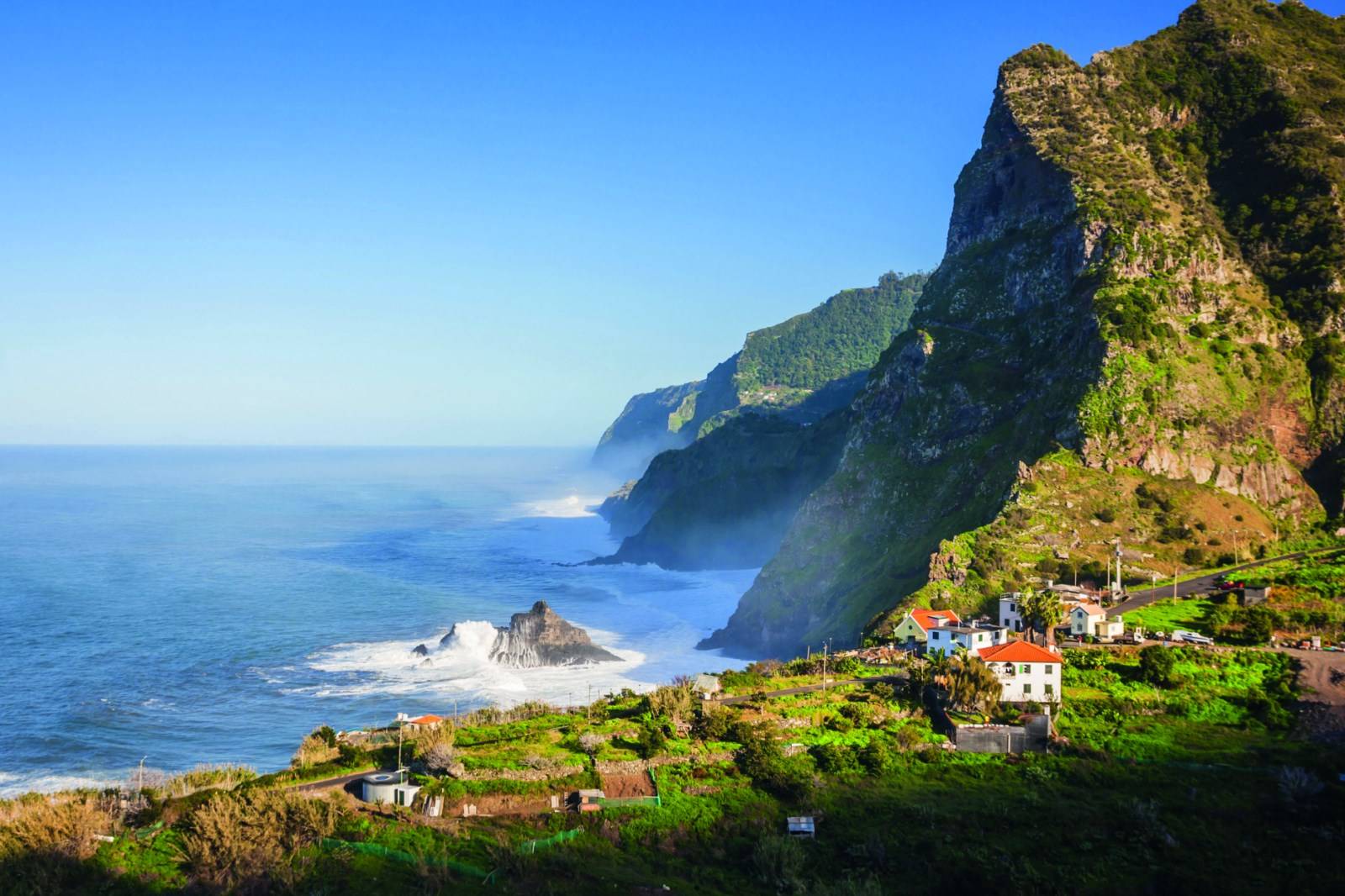 Bovantura, vue de la côte nord, Madère