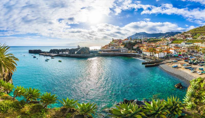 mer océan madere camara dos lobos
