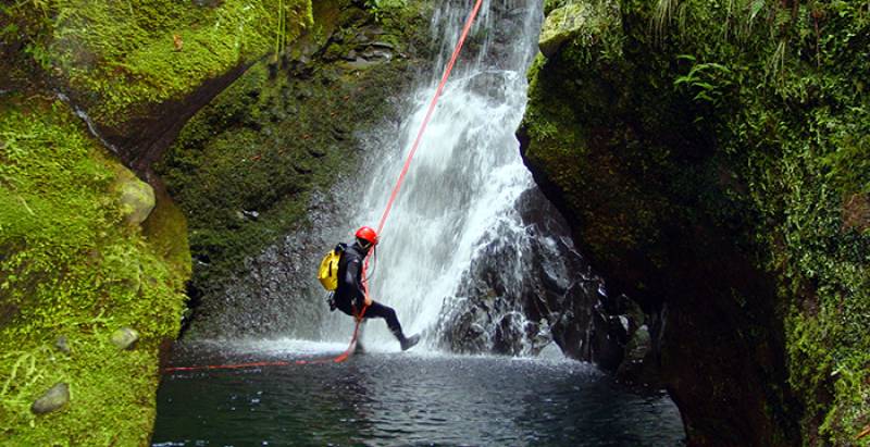 Canyoning à Madère