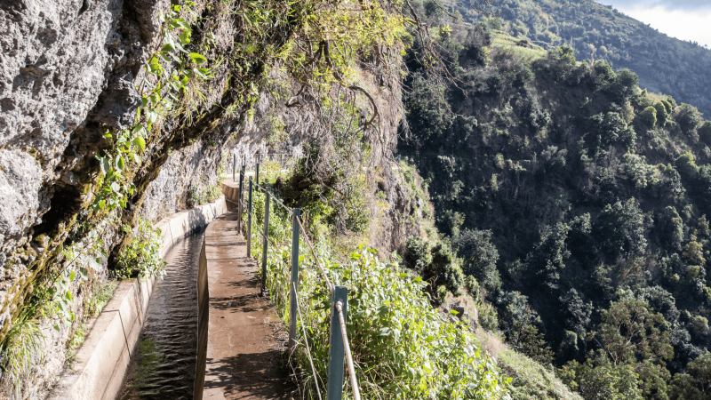 Levada do Moinho et Levada Nova à Madère